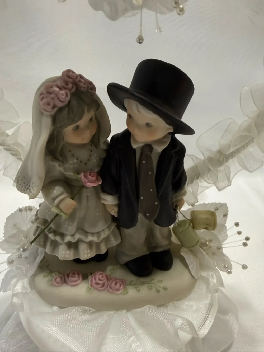 Vintage Wedding Cake Topper